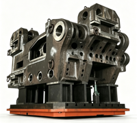 Boîtier de traction pour engins de construction de grande taille, fabrication sur mesure, boîtier pour équipement lourd, pièces usinées CNC