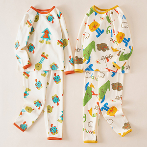 Set <span class=keywords><strong>Pigiama</strong></span> per Neonati a Maniche Lunghe in Morbido <span class=keywords><strong>Cotone</strong></span> Organico, Caldo per l'Inverno, per Bambini e Bambine - Product Image 1