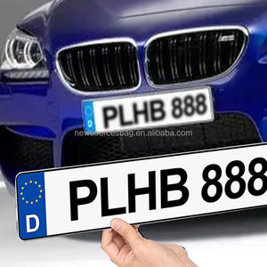 Kennzeichenhalter Ruglijm Zelfklevende Licentie Auto Bevestiger Tape Plaat Nummer Houder Haak En Lus Tape - Product Image 4