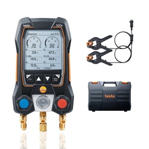 Manómetro Electrónico de Refrigerante Testo 550S, Monitor Digital de Presión para Sistemas de Aire Acondicionado y Refrigeración - Product Image 1