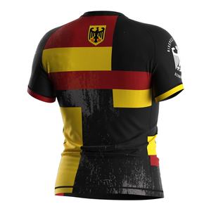 Camiseta de Compresión Germany Nation Elite Rash Guard Four Needles Six Lines, Duradera, de Secado Rápido, para MMA No Gi BJJ Surf - Product Image 3