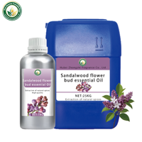 Huile Essentielle de Bourgeons de Fleur de Bois de Santal Naturel, Arôme Fruité Sucré pour Cosmétiques, Parfums, Fabrication de Savons, Soins Personnels, Matières Premières