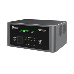 Centrale Électrique Portable 500W 1000Wh, Générateur Solaire avec Batterie LiFePO4, Onde Sinusoïdale Pure pour Ordinateurs Portables, Smartphones, Téléviseurs, Contrôleur MPPT - Product Image 1