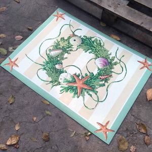 Alfombras de Fieltro Impresas, Tela No Tejida, Recicladas, Hechas con Granulado de Neumáticos Reciclados, Tapetes de Goma para Puerta - Product Image 5