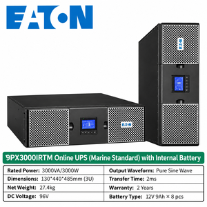 Eaton 9PX1500IRTM 1500VA 1500W <span class=keywords><strong>UPS</strong></span> Marino Monofásico de Montaje en Rack, Fuente de Alimentación de Respaldo para Aplicaciones Marinas - Product Image 6