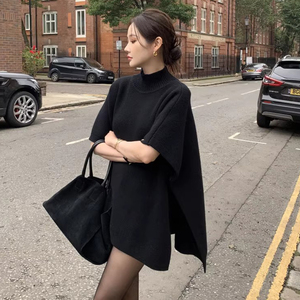 Cửa hàng bán buôn 2025 mùa thu mới thời trang Pháp Loose Casual không tay dệt kim của phụ nữ áo len - Product Image 4