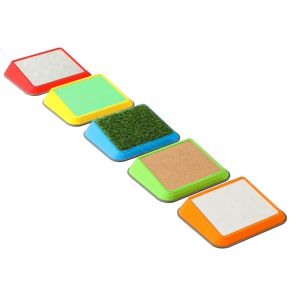 LIYOU LY-FX001 Tactile Stepping Stones Balance Board - Sensory Toy for Kids Ages 0-14