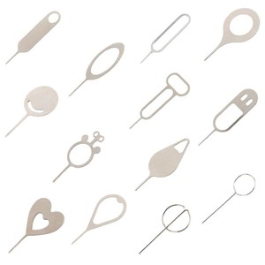 เครื่องมือถอดซิมการ์ดอเนกประสงค์ ทำจากโลหะผสมเหล็ก สำหรับโทรศัพท์มือถือ ซ่อมแซมโทรคมนาคม และถอดซิม - Product Image 2