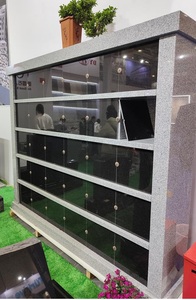 कस्टम डिजाइन ग्रेनाइट पत्थर कोलम्बेरियम टोम्बस्टोन चैपल - Product Image 3