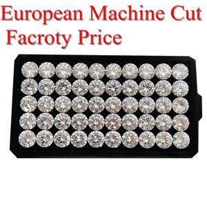 Wuzhou 0.8-10mmスターカットジルコン卸売マシンカット5AホワイトカラーキュービックジルコニアストーンルーズCZダイヤモンド - Product Image 4