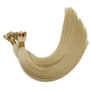 Extensiones de Cabello Tejidas a Mano de Calidad, Doble Trama, 100% Cabello Virgen Remy con Cutícula Alineada, Extensiones de Cabello Tejidas a Mano Premium - Product Image 2