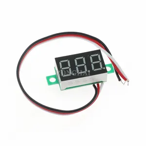 0.36 inch DC 0-32V LED Mini Digital Voltmeter 3 Wires Blue Red Green LED Display Volt Meter Gauge Voltage Panel Meter Tester