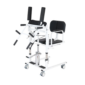 Hydraulic Transfer Chair For Bedridden Elderly With Standing Assistance And Commode Functionality - Product Image 1