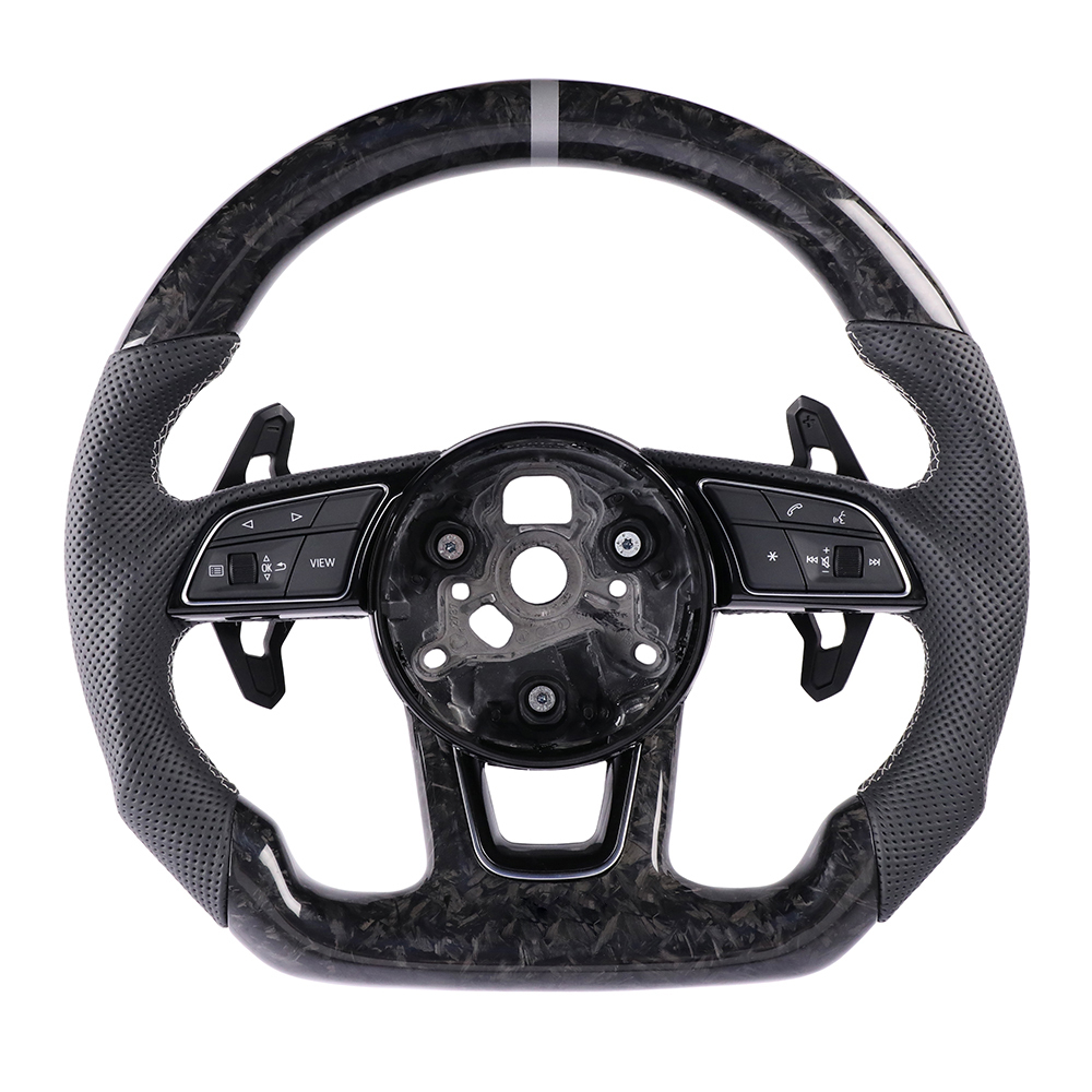 Auto Assembly Forged Carbone Sports Volant Steering Wheel (Audi Fitment), photo 3