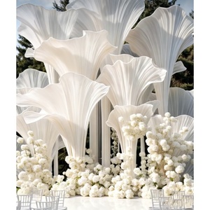 Installation artistique géante de luxe haut de gamme, faite à la main, pour la décoration de scène de mariage, vitrine, fleur géante - Product Image 1