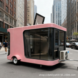 Mini caravane de voyage pour 4 personnes, en aluminium, moderne, légère, avec évier, sol en PVC gris - Product Image 3
