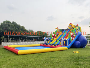 <span class=keywords><strong>Parc</strong></span> <span class=keywords><strong>aquatique</strong></span> gonflable commercial en PVC sur mesure, grande taille, pour l'extérieur, avec piscine, idéal pour la <span class=keywords><strong>location</strong></span> - Vente en gros usine - Product Image 5