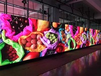 Écran d'affichage de publicité commerciale led extérieur Super HD P8