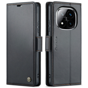 Porte-cartes en cuir magnétique à rabat pour Redmi Note 14 Pro Plus + 5G <span class=keywords><strong>4G</strong></span> étui avec protection RFID antichoc Funda - Product Image 5