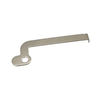 Connecteur en laiton personnalisé non standard C2680 plaqué nickel, électrode de contact N-pôle, pièce de contact, composant électronique