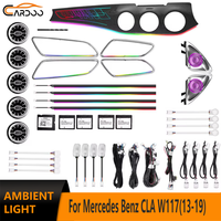 Luz Ambiental Cardoo para Mercedes Benz CLA W117 GLA W156 X156 RHD 2013-2019, Accesorios de Mejora Interior para Auto, Piezas Decorativas