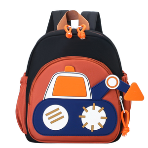 Logo personalizzato grande capacità bambino cartone animato auto <span class=keywords><strong>asilo</strong></span> zaino leggero scuola studente borsa. - Product Image 3
