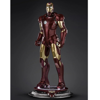 Vente flash ! Figurine Marvel grandeur nature en résine, personnage populaire Marvel MK50 Iron Man, pour décoration intérieure.