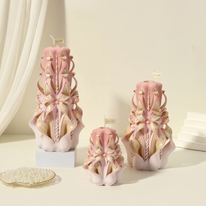 Bougie sculptée, aromathérapie, faite à la main, anniversaire, Noël, mariage, cadeau pour petite amie, souvenir, ornement <span class=keywords><strong>d</strong></span>écoratif <span class=keywords><strong>d</strong></span>'<span class=keywords><strong>ambiance</strong></span> - Product Image 5