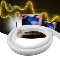 Nouvelle bande lumineuse fluo LED haute tension 220V 230V entrée fluo flex 15x26mm silicone sans dotless étanche ip67 pour l'extérieur