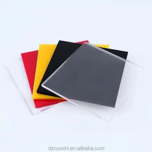 उच्च गुणवत्ता पारदर्शी पीवीसी प्लास्टिक ऐक्रेलिक शीट कस्टम रंग लेजर कटिंग प्रिंटिंग चीन फैक्टरी प्रत्यक्ष कीमत अच्छी - Product Image 1