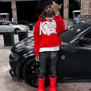 Sudadera con Capucha Personalizada de Estilo Urbano, Corte Cuadrado, Gruesa, con Estampado 3D en Relieve, para Hombre - Product Image 2