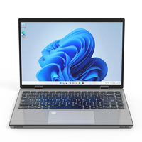 2025 nouveau Ultra mince 14.1 pouces Intel N95 Quad Core écran tactile 360 degrés rotation Yoga ordinateur portable bureau d'affaires éducation cahier