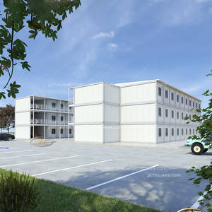 <span class=keywords><strong>Maison</strong></span> préfabriquée en conteneur, installation rapide, maisons modulaires, panneaux sandwich en acier imperméables, alternative économique à faible coût - Product Image 4