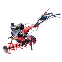 Cultivateurs agricoles 5/7/9/15hp produits agricoles outils de labourage agricole 173/178f/186f/192f désherbeur Micro motoculteur à moteur Diesel