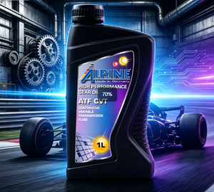 Huile de transmission haute performance Alpine ATF CVT 1L pour voitures à transmission variable continue (CVT) avec huile de base, lubrifiant automobile - Product Image 4