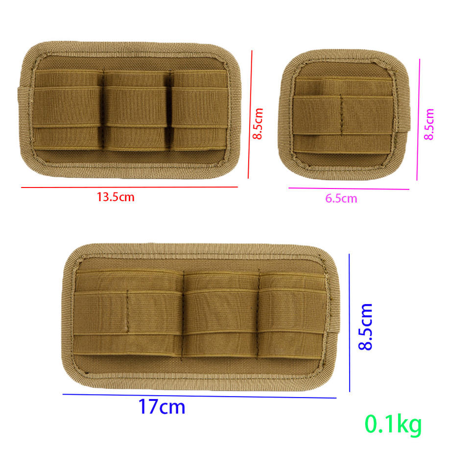 3-PieceTactical Vest EDC Bag Internal Detachment Tactical Elastic ...