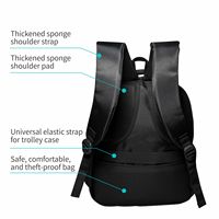 Tas Ransel Layar Holografik Portabel 50cm, Video MP4 Loop, Power Bank, Promosi Indoor/Outdoor