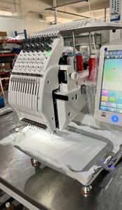 Cheap 9/12/15 Color <strong>Mini</strong> Single Head Computerized Embroidery Machine for Hat <strong>T</strong> <strong>Shirt</strong> logo Label Embroidery Machine - Product Image 6