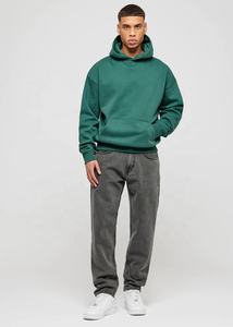 Sudadera con capucha para hombre, 100% algodón, alta calidad, logotipo personalizado, ropa de calle de gran tamaño, con estampado bordado, Sudadera con capucha polar - Product Image 5