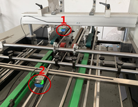 Machine de fabrication de boîtes en papier kraft entièrement automatique pour aliments et déjeuners