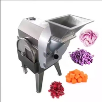 Mesin pemotong sayuran dapur otomatis industri mesin pemotong buah dan sayuran/harga pemotong sayuran
