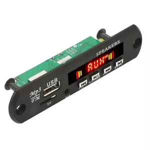 Placa decodificadora de MP3 conectada por USB portátil con pantalla a Color 5V 12V amplificador BT grabación de llamadas Control remoto-sin pérdidas - Product Image 2