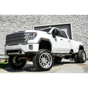 Jantes forgées sur mesure de type H de 20, 26, 28, 30 pouces, 6x139.7 8x180, jantes en alliage super simple polies à fond profond pour F150 Humme GMC - Product Image 4