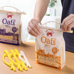 20 PCS Colorful PP Reusable Eco-Friendly Airtight Durable Food <b>Bag</b> Clips Multi-Size Home Kitchen Organizer - Product Image 5