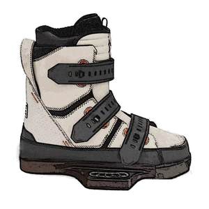 Chaussures de sports nautiques pour le <span class=keywords><strong>wakeboard</strong></span> Fixations de <span class=keywords><strong>wakeboard</strong></span> - Product Image 2