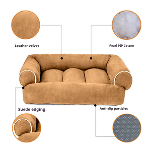 Neuheiten Ortho pä disches Hunde bett Four Season Universal Soft Mittelgroße Haustier möbel Luxus-Sofa couch für zu Hause - Product Image 2