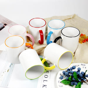 Caneca de Café Cerâmica Personalizada Ecológica em Forma de Ovo com Alça em Forma de Coração para Aquecer e Beber - Product Image 6