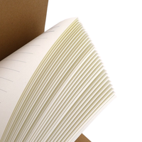 Carnet écologique A5 B5 A4 en papier kraft, couverture marron naturel, logo personnalisé, carnet de bureau pour étudiants, cahier d'exercices