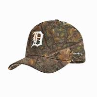 Casquette de baseball camouflage à 5 panneaux pour homme, haute qualité, avec logo brodé personnalisé, motif de chasse bicolore, idéale pour l'extérieur