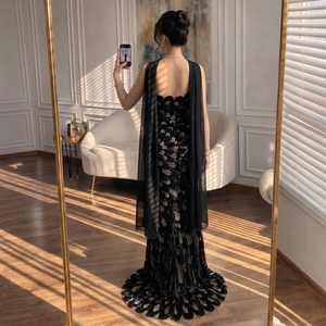 Vestido <span class=keywords><strong>de</strong></span> Noche Sirena sin Tirantes Serene Hill LA73607 con Bufanda 2026, Elegante Vestido <span class=keywords><strong>de</strong></span> <span class=keywords><strong>Fiesta</strong></span> <span class=keywords><strong>de</strong></span> Alta Gama para Mujer - Product Image 6